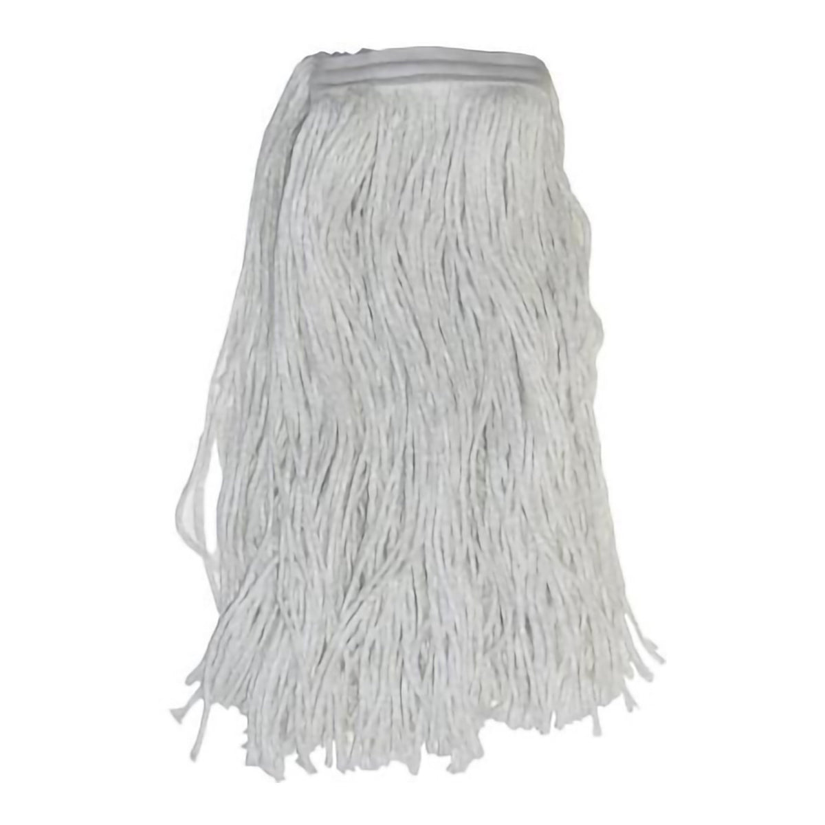 Microtek Medical Mop Head-Wet String Mop Head Cut-end Size 16 White Rayon Disposable