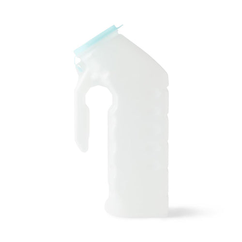 Deluxe Male Urinal 1000 ml w/Glow-in-the-Dark Cover Cs/48