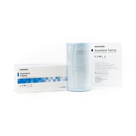 McKesson Sterilization Tubing, 6 Inch x 100 Foot-McKesson Sterilization Tubing 6 Inch X 100 Foot