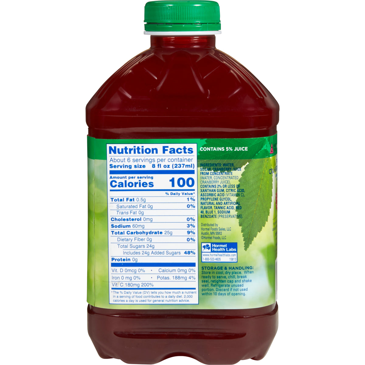 Thick & Easy® Nectar Consistency Cranberry Thickened Beverage, 46-ounce bottle - Nutritionals and Feeding Supplies>Nutriti...