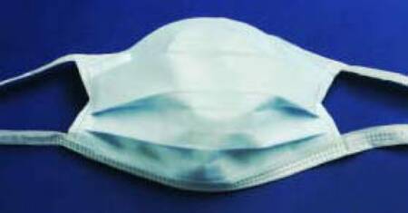 Secure-Gard Surgical Mask-Surgical Mask Cardinal Health ASTM Level 1 Tie Closure One Size Fits Most