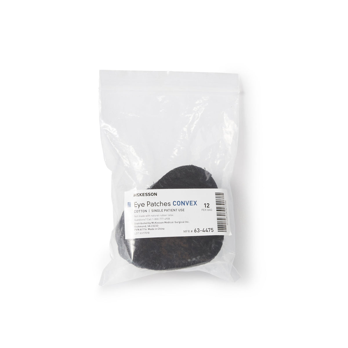 McKesson Convex Eye Patch, One Size Fits Most-Eye Patch McKesson