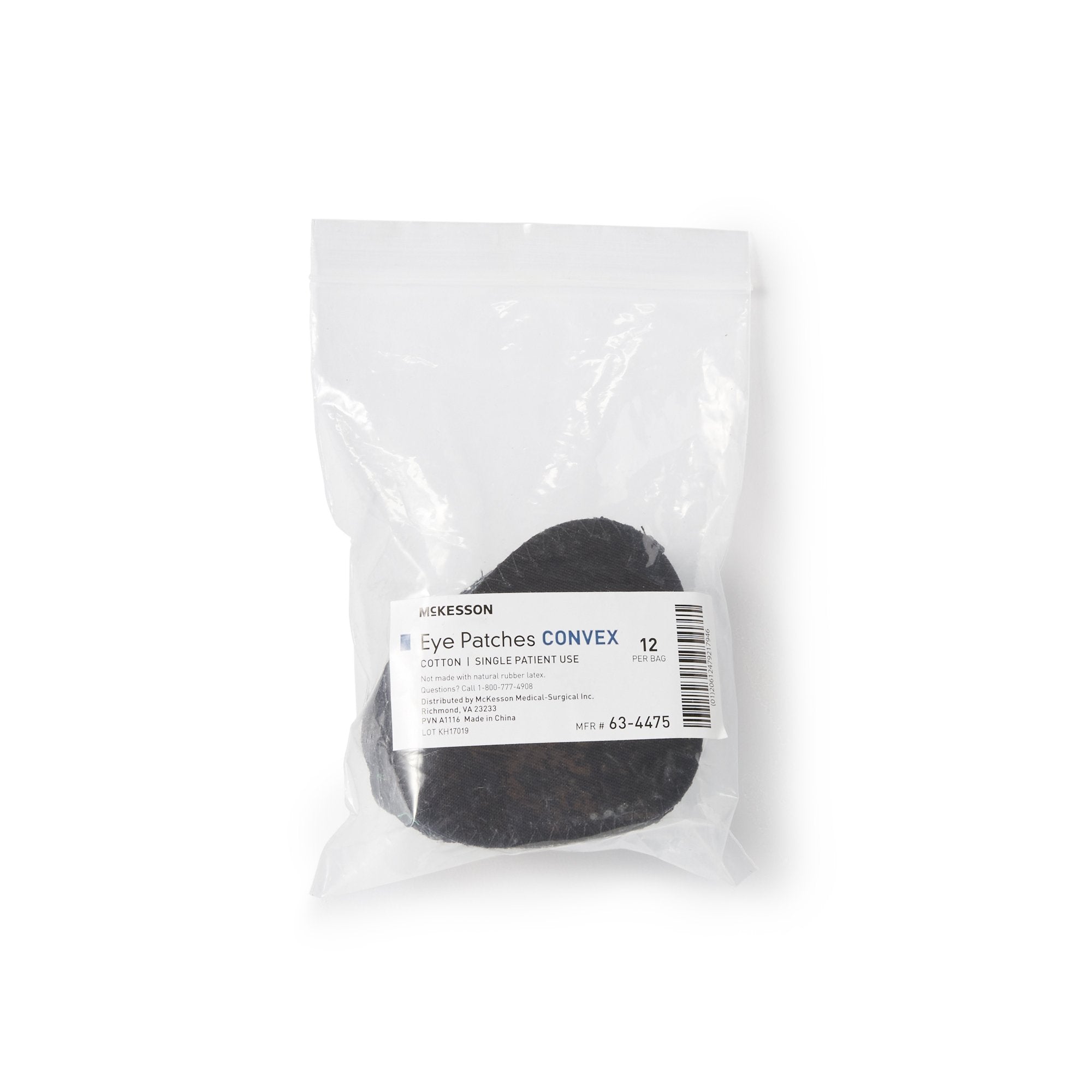McKesson Convex Eye Patch, One Size Fits Most-Eye Patch McKesson
