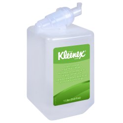 Kleenex Soap-"Soap Scott Essential Foaming 1,000 mL Dispenser Refill Bottle Unscented"