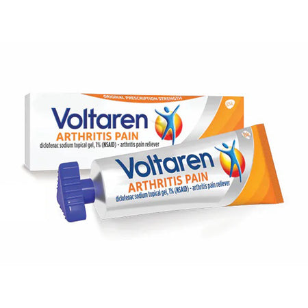 Voltaren Diclofenac Sodium Topical Pain Relief, 100-gram Tube-Topical Pain Relief 1% Strength Diclofenac Sodium Topical Gel 100 Gram