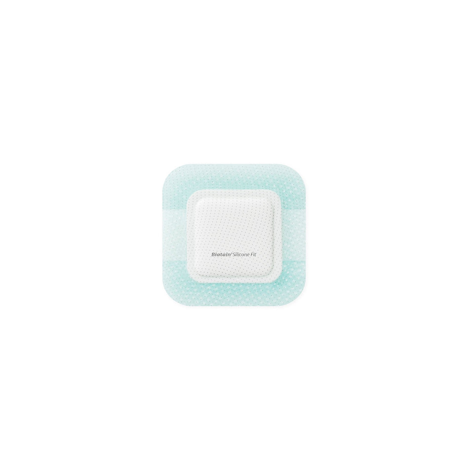 Silicone Foam Dressing Biatain® Silicone Fit 4 X 4 Inch With Border Film Backing Silicone Adhesive Sacral Sterile - Wound...