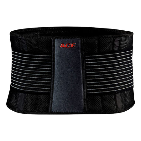 3M Ace Back Brace, Adult, One Size Fits Most-Back Support Ace One Size Fits Most Hook and Loop Closure Up to 48 Inch Waist Circumference Adult