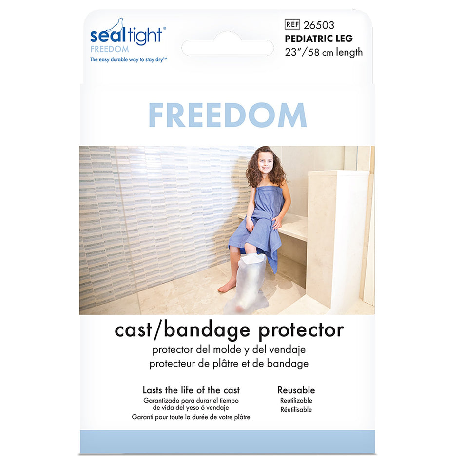 Seal-Tight Leg Cast Protector for Children's Leg Casts-Leg Cast Protector SEAL-TIGHT Polyvinyl 23 Inch