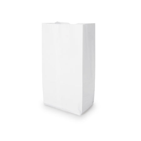 General Supply White Grocery Bag, Size 6-Grocery Bag General White Paper #6