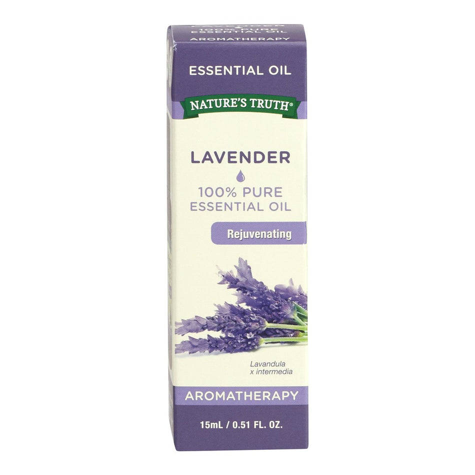 Nature's Truth Pure Essential Oil Lavender-Pure Essential Oil Nature's Truth Lavender Oil Oil 15 mL