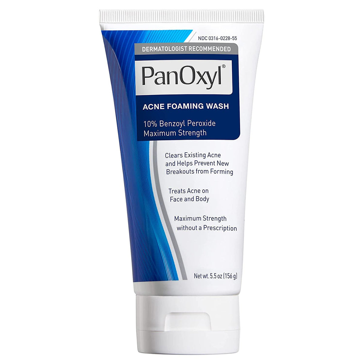 PanOxyl Acne Foaming Wash, 6 oz.-Acne Treatment PanOxyl 6 oz. Foaming