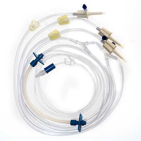 Trifurcated Transfer Set TrueCare™ Non-DEHP Vented Large Bore Sterile - IV Therapy>Transfer Sets - TrueCare Biomedix