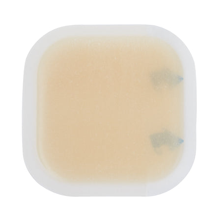 McKesson Hydrocolloid Dressing, 2 x 2 Inch-Hydrocolloid Dressing McKesson Waterproof Film Backing 2 X 2 Inch Square Hydrocolloid / Film