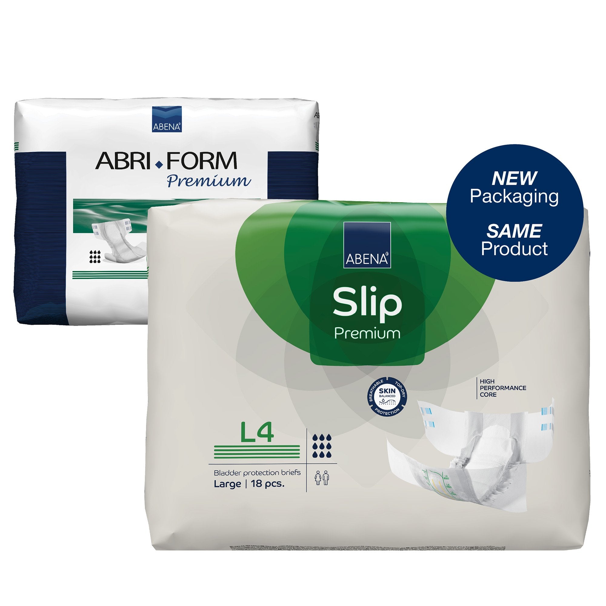 Abena® Slip Premium L4 Incontinence Brief, Large - Incontinence>Adult Briefs and Protective Undergarments - Abena North Am...