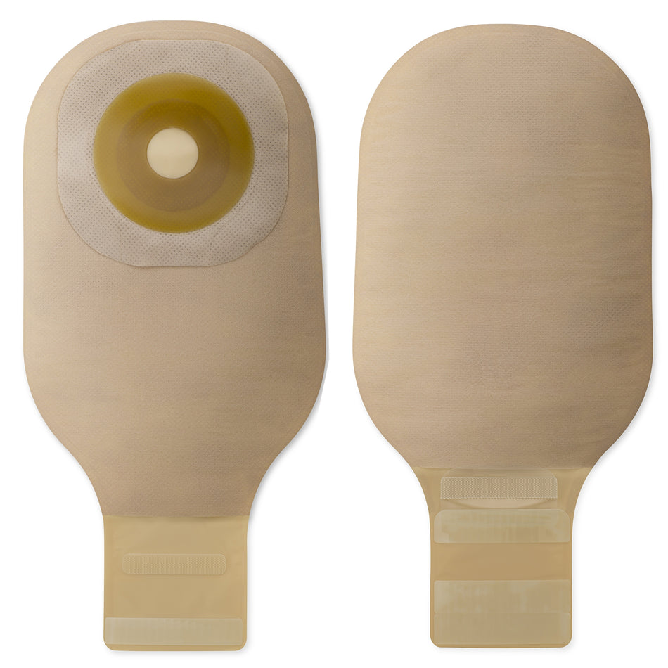 Premier Flextend One-Piece Drainable Beige Colostomy Pouch, 12-Inch Length, 1 Inch Stoma-"Colostomy Pouch Premier Flextend One-Piece System 12 Inch Length Flat, Pre-Cut 1-1/4 Inch Stoma Drainable"