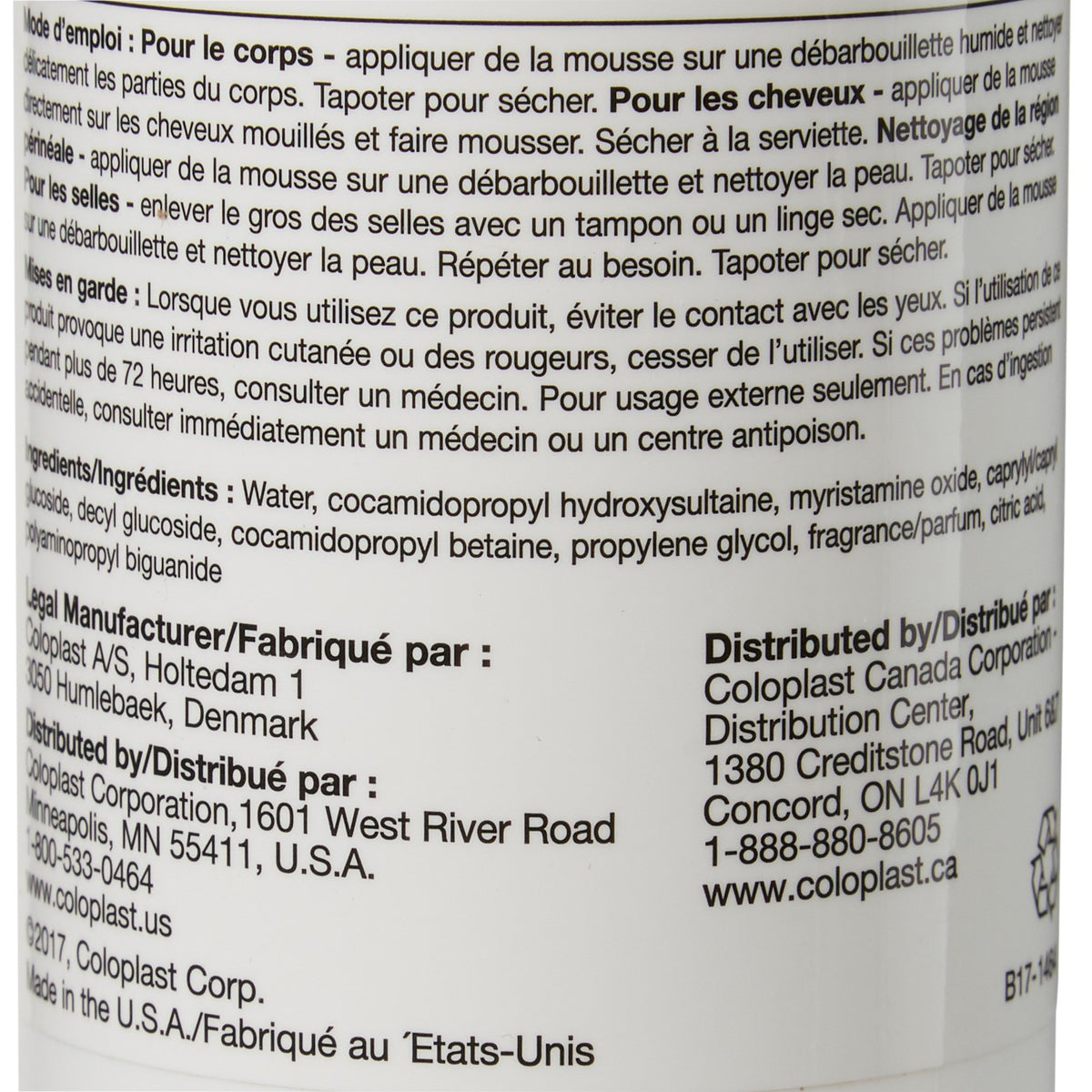 Bedside-Care® Foam Cleanser, Scented, Shampoo and Body Wash, 8.1-ounce bottle - Personal Hygiene>Hair Care>Shampoos - Medline