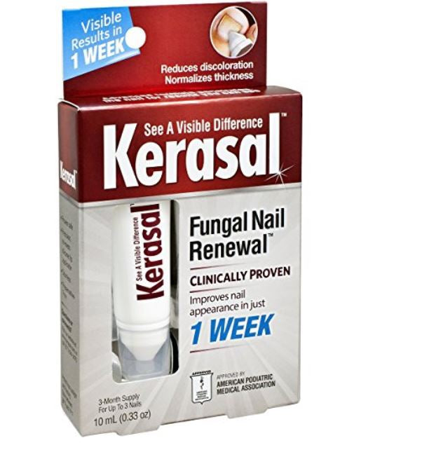 Kerasal Fungal Nail Renewal Solution-Antifungal Kerasal Fungal Nail Renewal Ointment 10 mL Tube