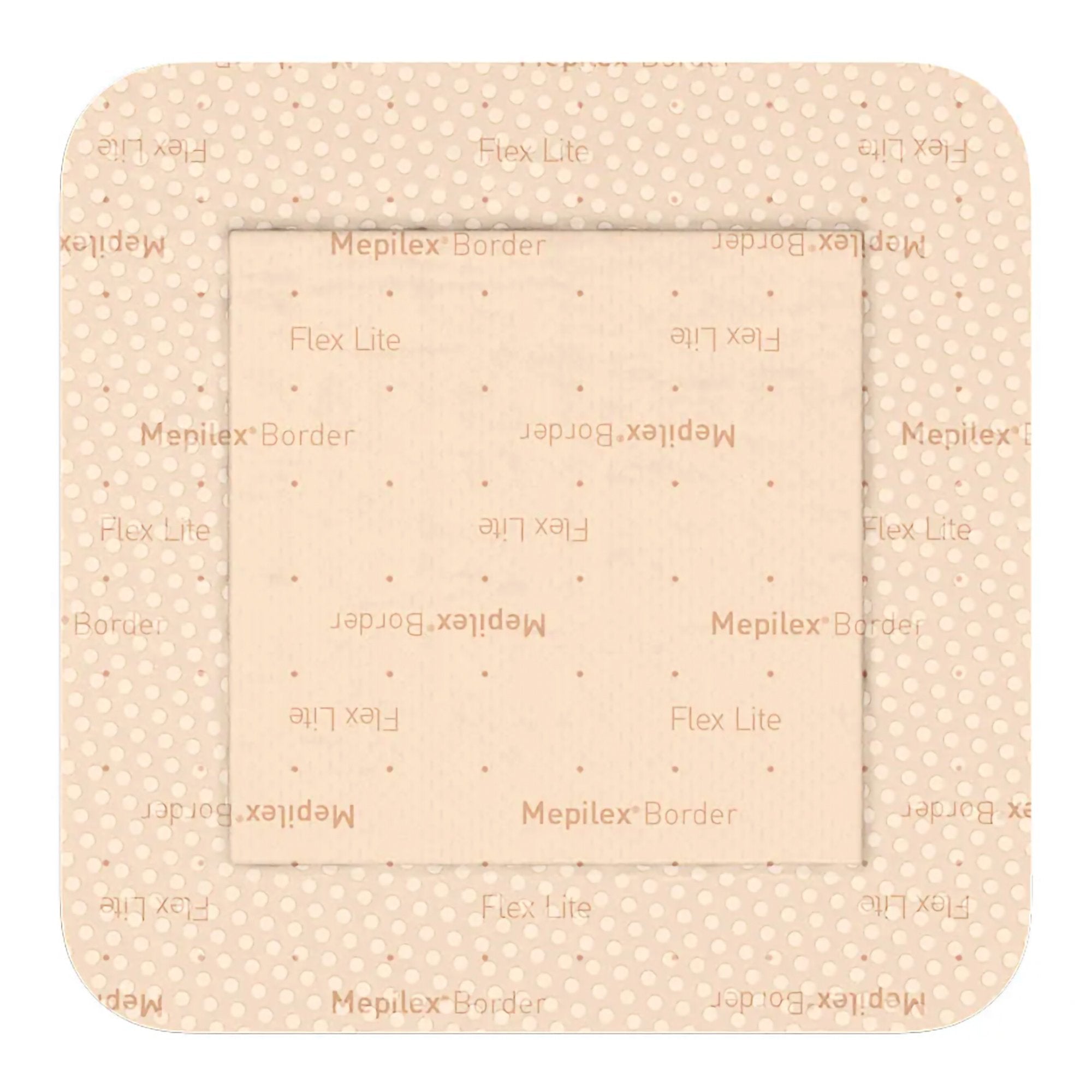 Mepilex® Border Flex Lite Silicone Foam Dressing, 6 x 6 Inch - Wound Care>Advanced Wound Care>Foam Dressings - Molnlycke
