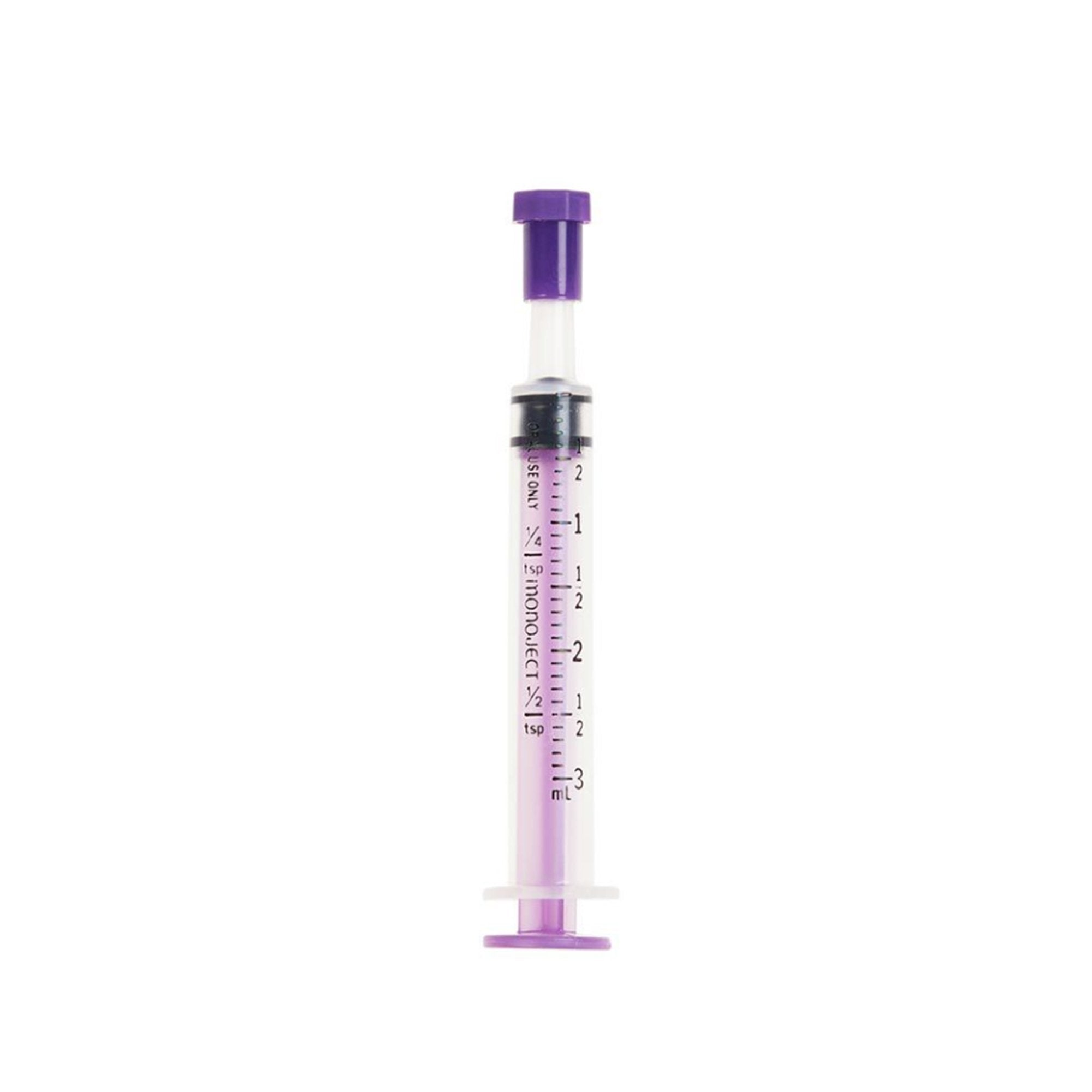 Monoject™ Oral Medication Syringe, 3 mL - Needles and Syringes>Syringes>Piston Syringes - Cardinal