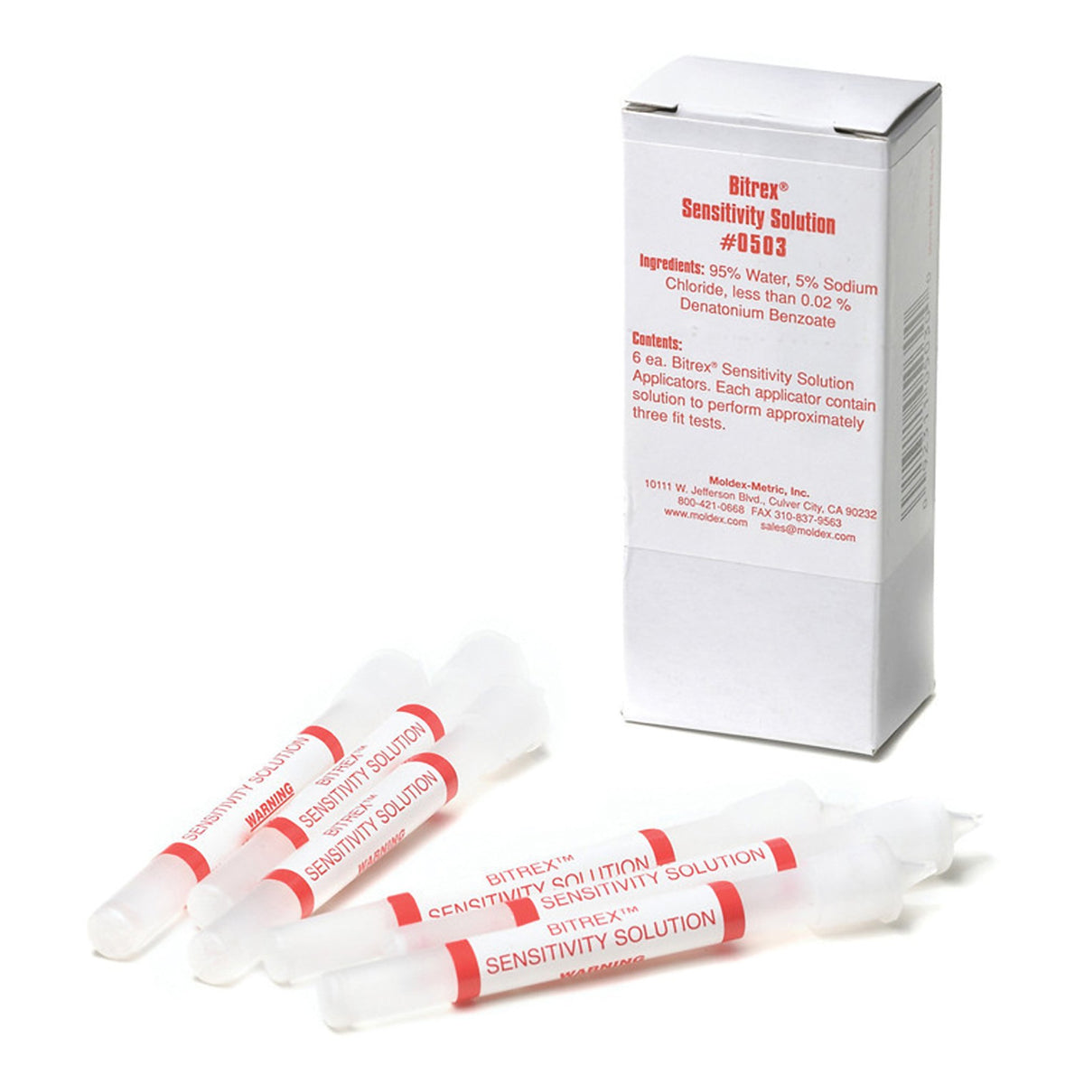 Bitrex® Sensitivity Solution, Bitter - Apparel>Apparel Accessories - Moldex-Metric