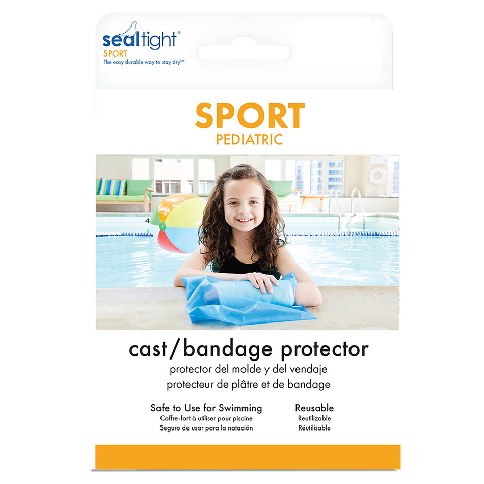 Seal-Tight Arm Cast Protector, Small-Arm Cast Protector SEAL-TIGHT Sport Small Thermoplastic Elastomer 19 Inch Arm Length