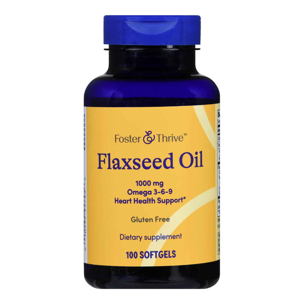 Foster & Thrive™ Flaxseed Oil 1000 mg Softgels - Pharmaceuticals>Over the Counter>Nonprescription Vitamins and Minerals -...