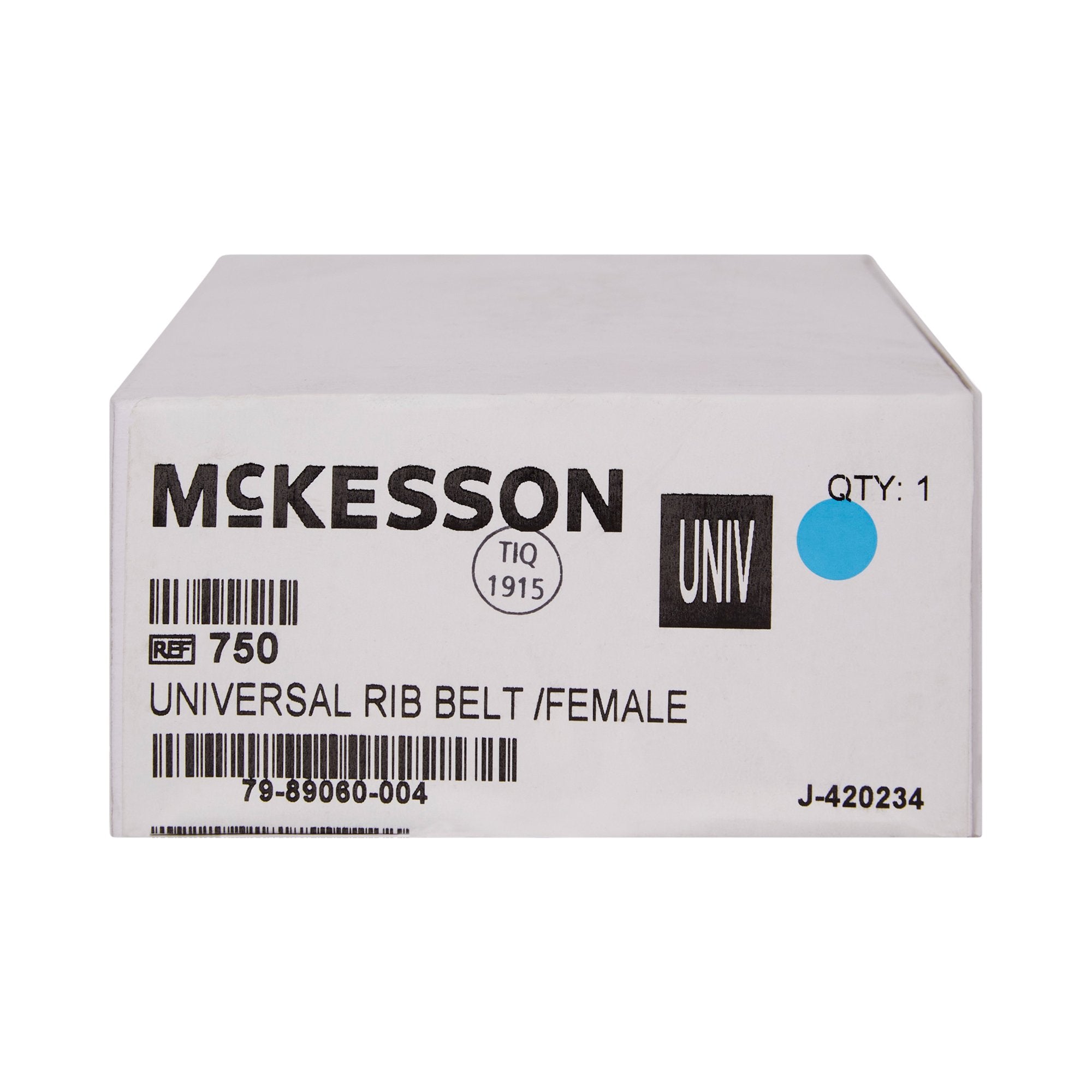 McKesson Rib Belt, One Size Fits Most Women - Orthopedic>Immobilizers, Splints and Supports>Upper Body>Torso - McKesson Brand