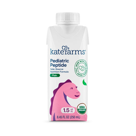 Kate Farms® Pediatric Peptide 1.5 Sole-Source Nutrition Formula, 8.5-oz. Carton - Nutritionals and Feeding Supplies>Nutrit...