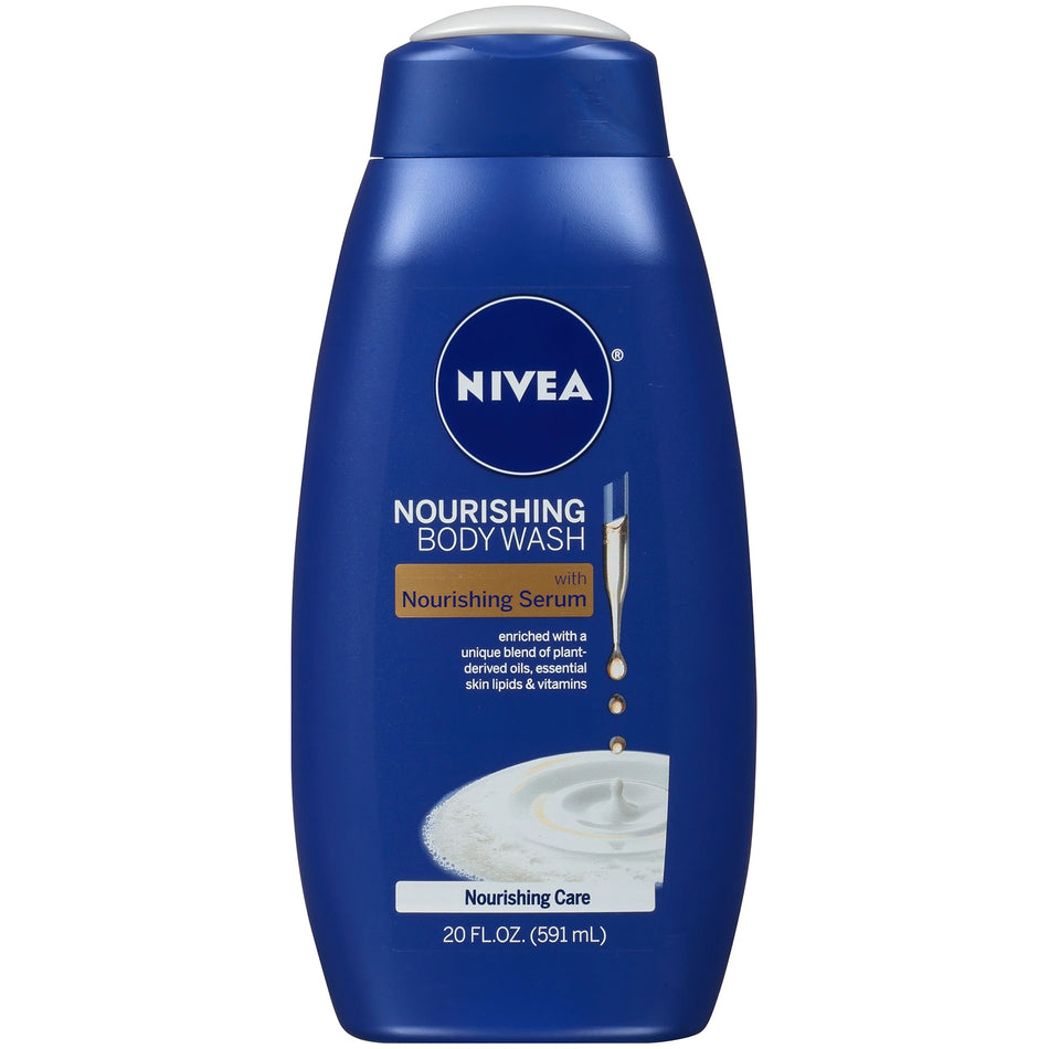 Nivea� Nourishing Body Wash with Nourishing Serum, 20 oz.-Body Wash Nivea� Nourishing Cream 20 oz. Bottle Scented