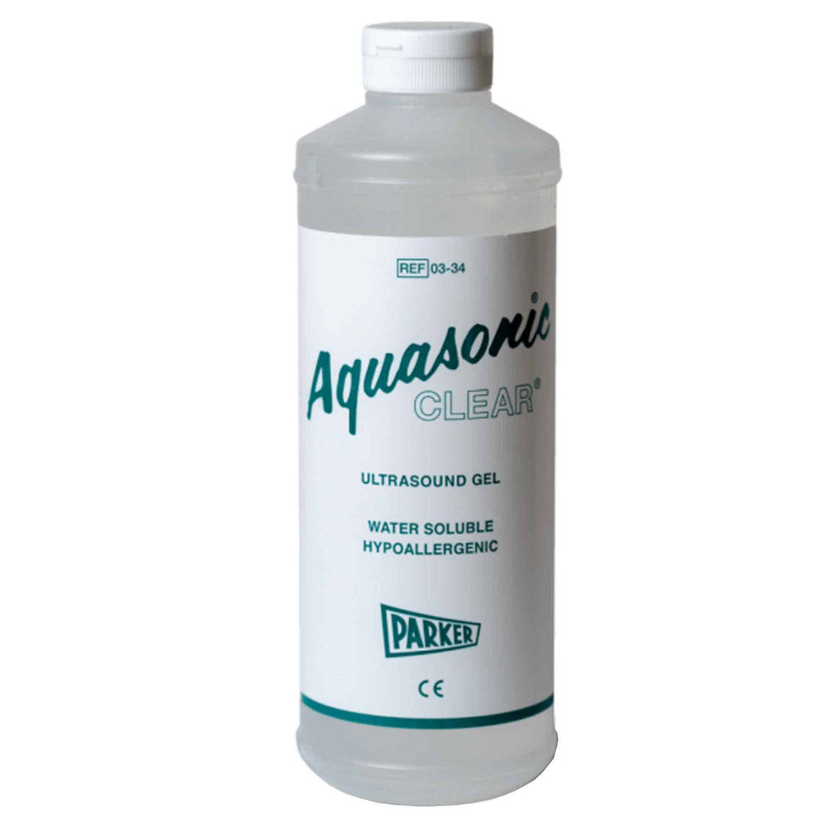 Aquasonic Clear Ultrasound Gel-Ultrasound Gel Aquasonic Clear High Viscosity 1 Liter Bottle NonSterile
