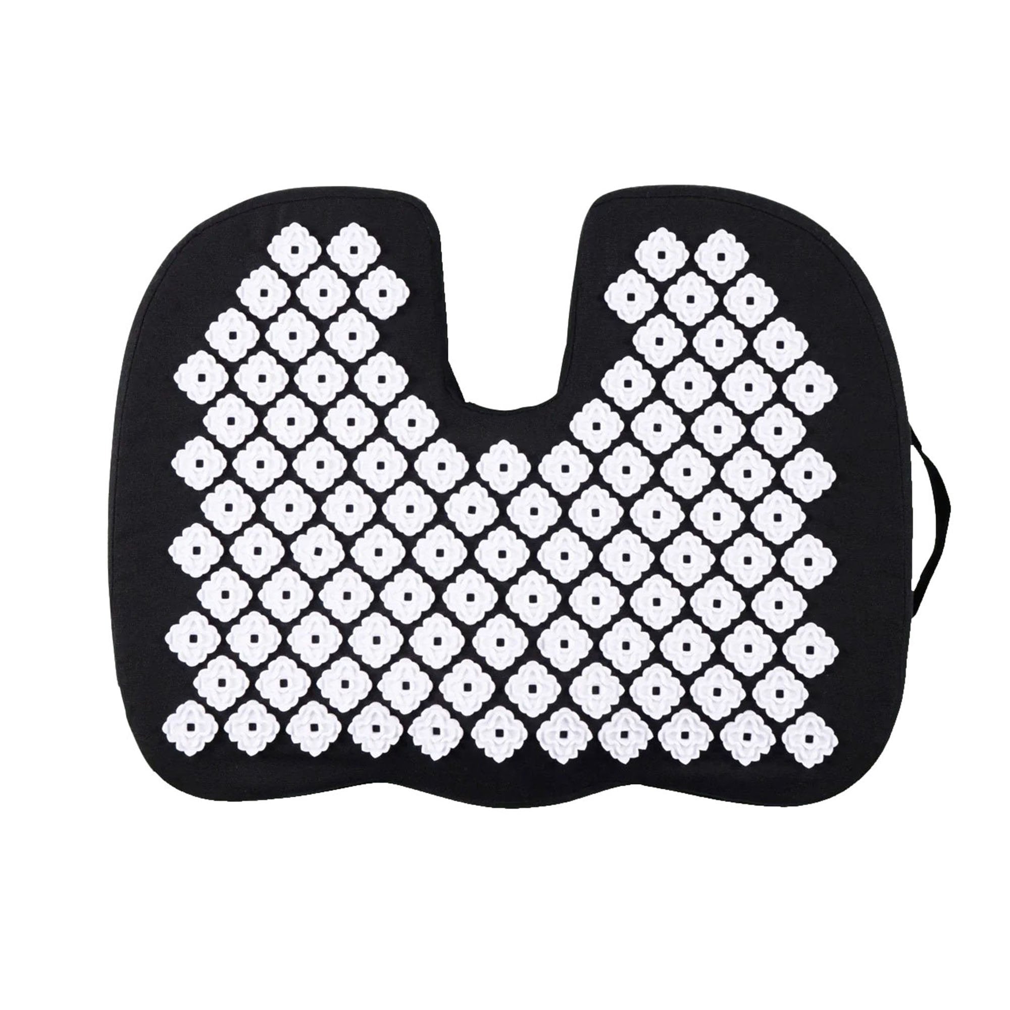 Kanjo Acupressure Seat Cushion, Black-Acupressure Seat Cushion Kanjo 3 X 14 X 18 Inch