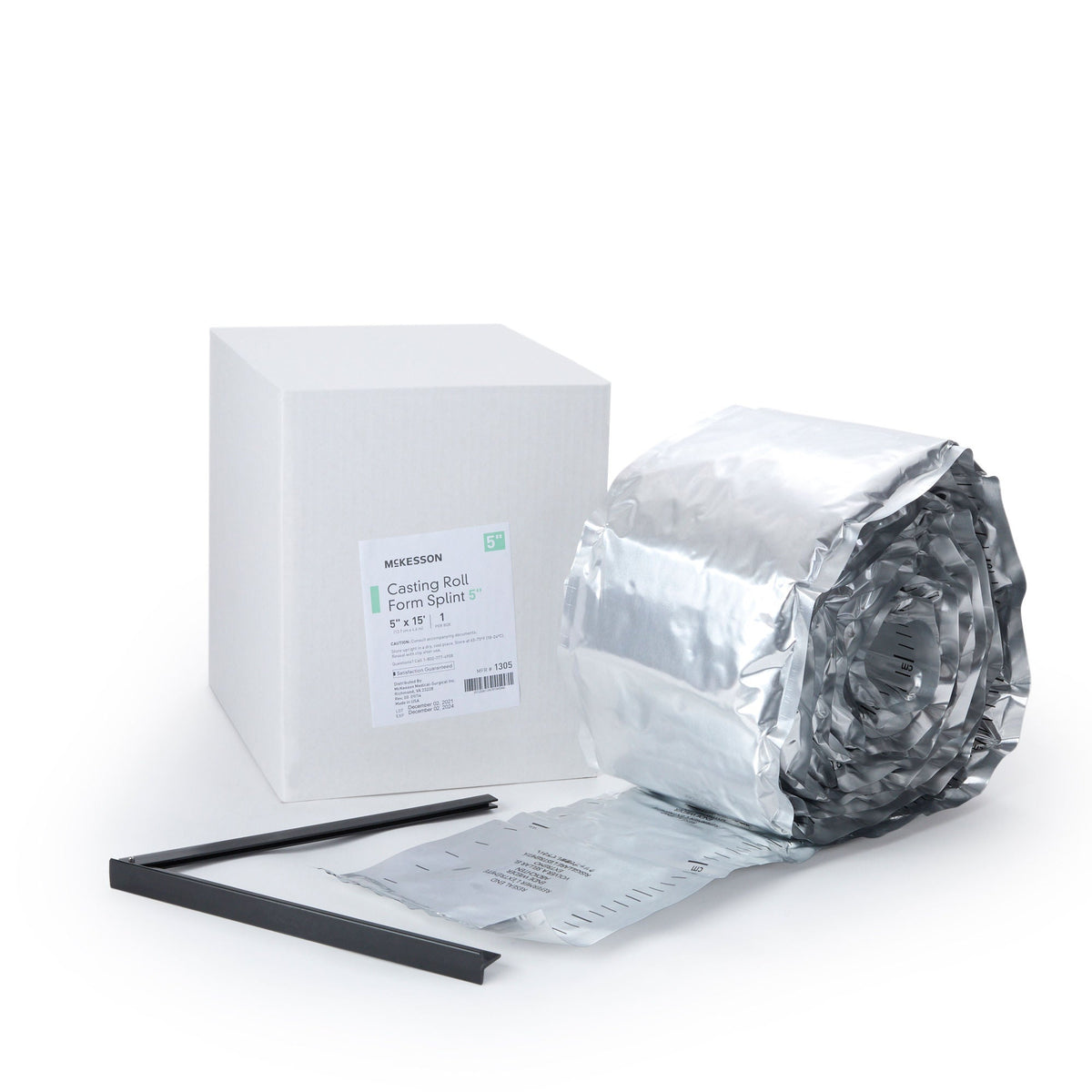 McKesson White Casting Roll Form Splints, 5 Inch x 5 Yard - Orthopedic>Casting>Cast and Splint Materials - McKesson Brand