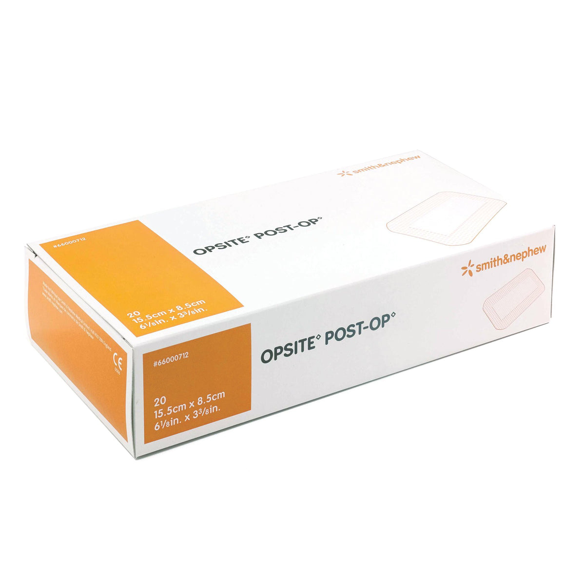 OpSite Post Op Transparent Film Dressing with Pad, 3-3/8 x 6-1/8 Inch-Transparent Film Dressing with Pad OpSite Post Op 3-3/8 X 6-1/8 Inch 3 Tab Delivery Rectangle Sterile