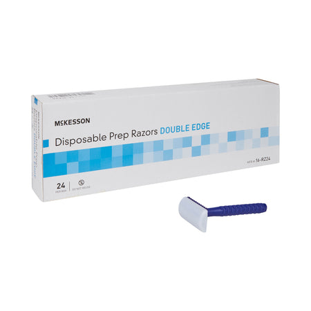 McKesson Single-Blade Razor, Double-Edged, Disposable - Personal Hygiene>Hair Removal>Razors - McKesson Brand