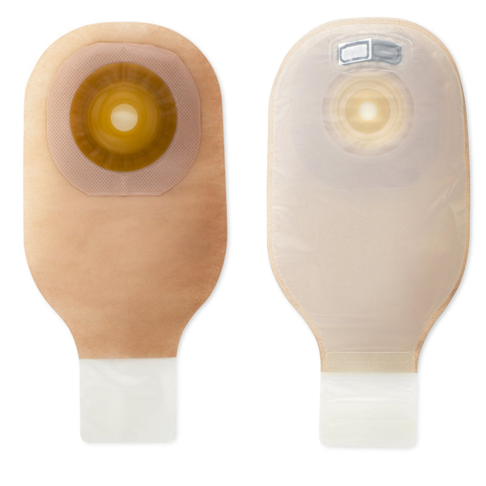 Premier One-Piece Drainable Transparent Ostomy Pouch, 12-Inch Length, 7/8 Inch Stoma-"Ostomy Pouch Premier One-Piece System 12 Inch Length Convex, Pre-Cut 7/8 Inch Stoma Drainable"