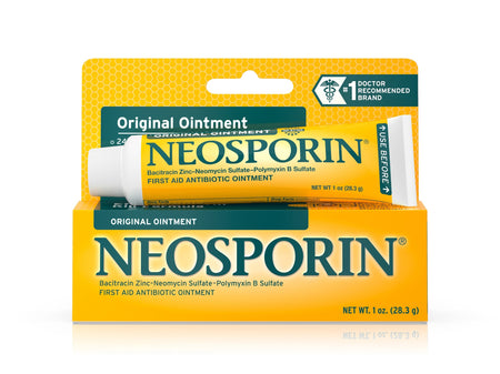 Neosporin First Aid Antibiotic, 1-ounce tube-First Aid Antibiotic Neosporin Ointment 1 oz. Tube