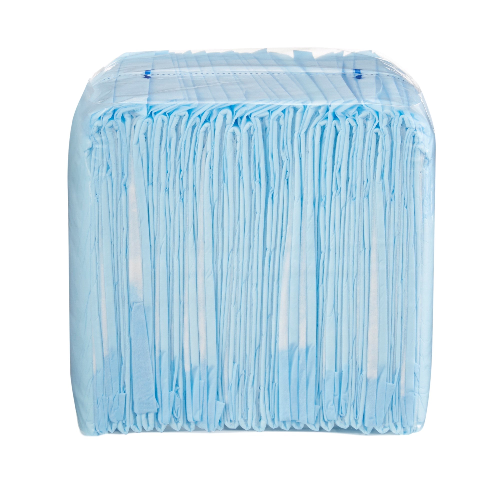 TENA Regular Underpads, Light Absorbency, Blue, Disposable, Latex-Free, 23 x 24 Inch-Disposable Underpad TENA Regular 23 X 24 Inch Fluff Light Absorbency