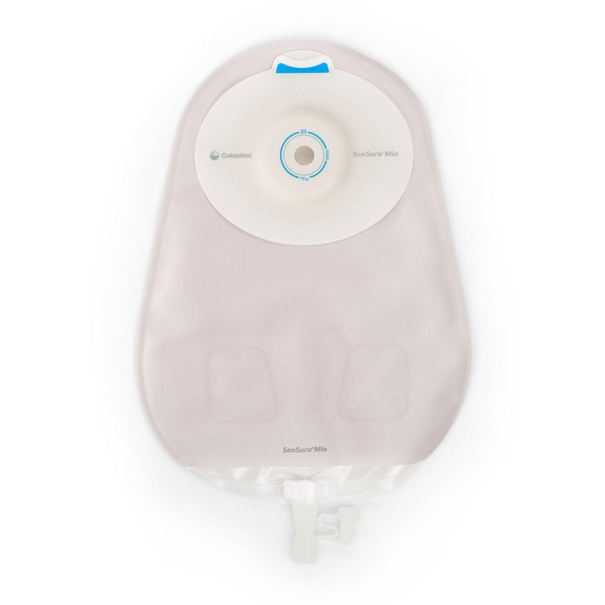 Urostomy Pouch SenSura® Mio Convex One-Piece System 10-1/2 Inch Length, Maxi Convex Light, Trim to Fit 5/8 to 1-5/16 Inch Stoma Drainable