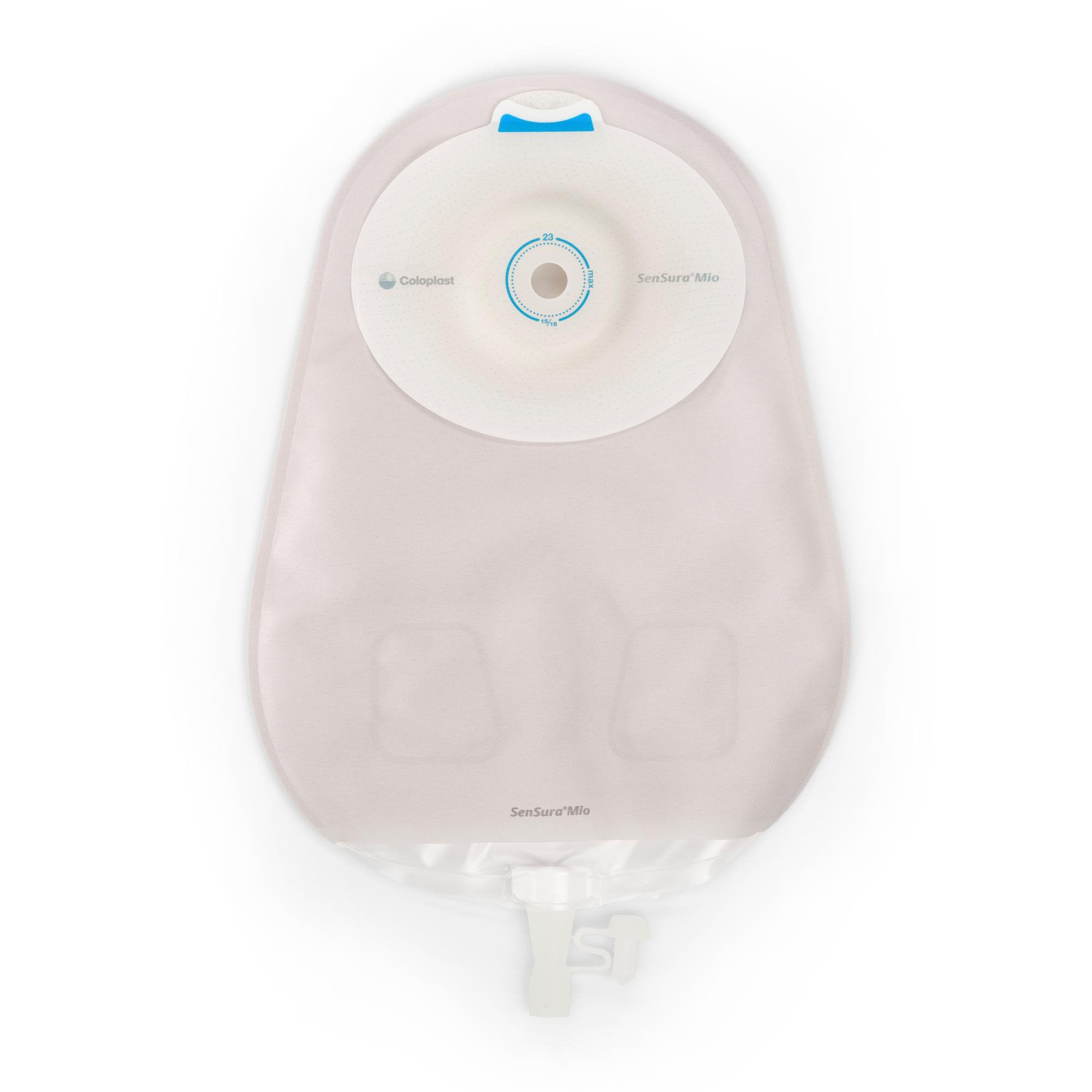 Urostomy Pouch SenSura® Mio Convex One-Piece System 10-1/2 Inch Length, Maxi Convex Light, Trim to Fit 5/8 to 1-5/16 Inch Stoma Drainable
