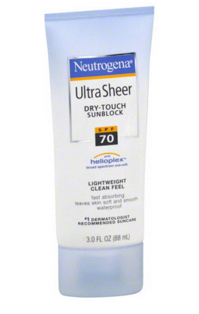 Neutrogena� Ultra Sheer� Dry-Touch Sunscreen, SPF 30-Sunblock Neutrogena� Ultra Sheer� SPF 30 Lotion 3 oz. Tube