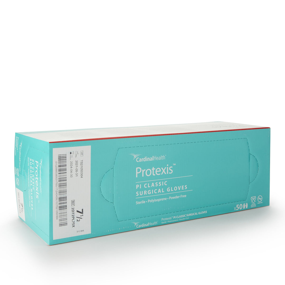 Protexis™ PI Classic Polyisoprene Surgical Glove, Size 7.5, Ivory - Gloves>Surgical Gloves - Cardinal
