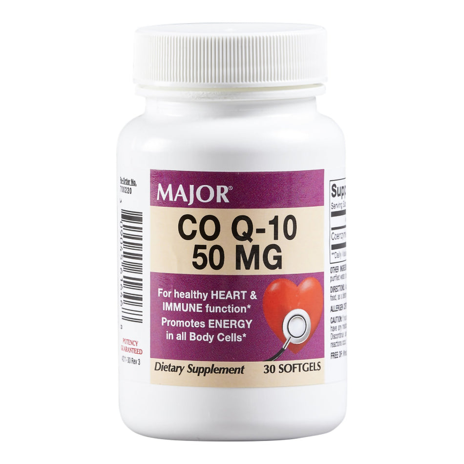 Major® Coenzyme Q-10 Dietary Supplement - Pharmaceuticals>Over the Counter>Nonprescription Vitamins and Minerals - Major P...