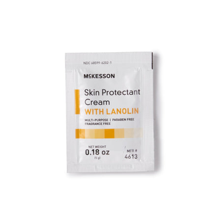 McKesson Unscented Skin Protectant Cream, 5 Gram Individual Packet-Skin Protectant Mckesson 5 Gram Individual Packet Unscented Cream