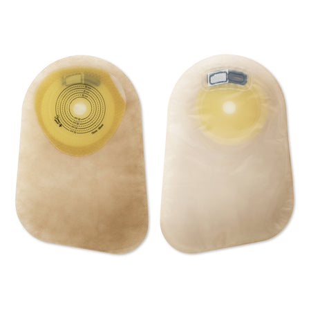 Premier One-Piece Closed End Transparent Colostomy Pouch, 9 Inch Length, 5/8 to 2-1/8 Inch Stoma-"Colostomy Pouch Premier One-Piece System 9 Inch Length Flat, Trim To Fit 5/8 to 2-1/8 Inch Stoma Closed End"
