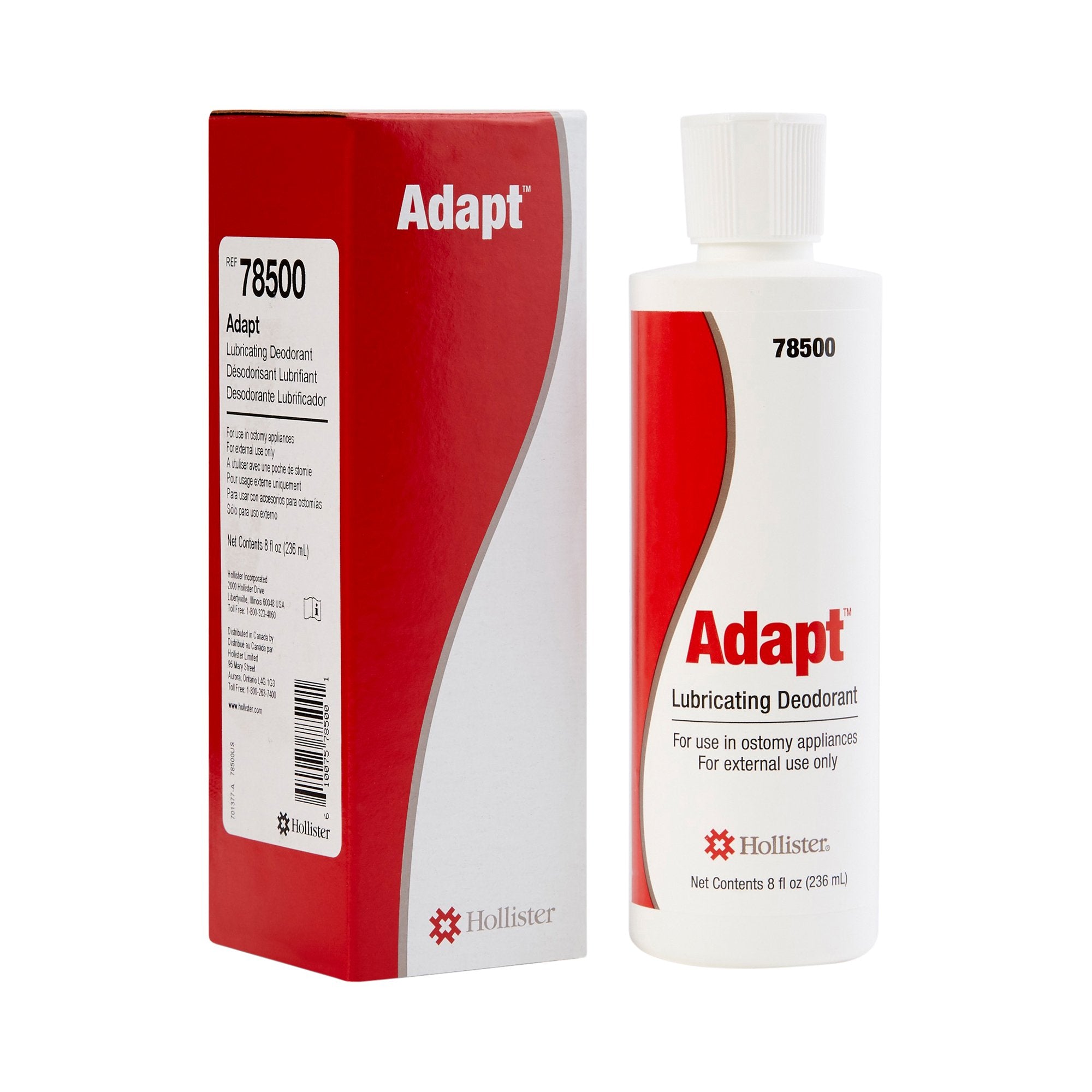 Hollister Adapt Lubricating Deodorant, 8 oz.-Lubricating Deodorant Adapt 8 oz. Bottle