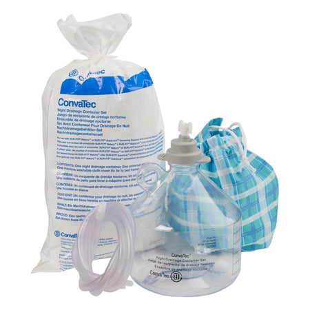 ConvaTec Urine Night Drainage System-Urinary Night Drainage System ConvaTec Without Valve NonSterile 2000 mL Plastic