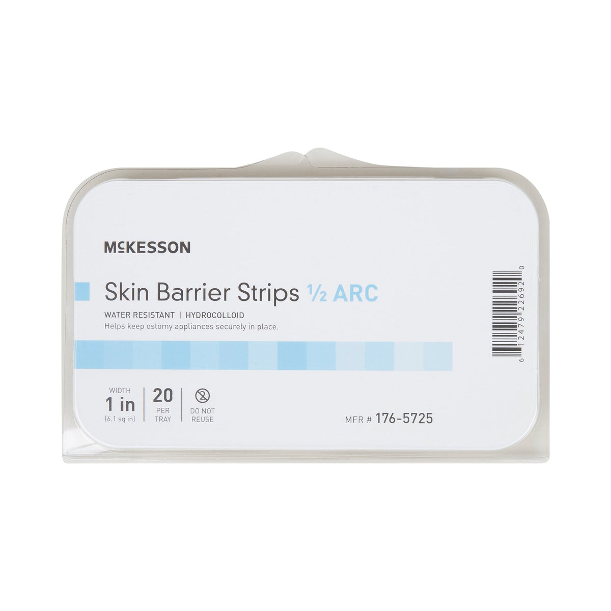 McKesson Skin Barrier Arc Strip-Skin Barrier Strip McKesson