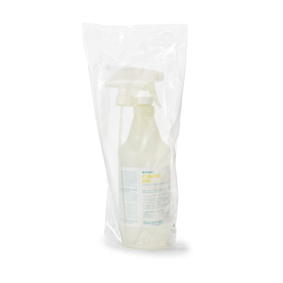 Contec Isopropyl Alcohol Antiseptic, 32 oz. Bottle-Contec Sterile 70% IPA Surface Disinfectant Cleaner Alcohol Based Manual Pump Liquid 32 oz. Bottle Alcohol Scent Sterile