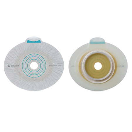 SenSura Mio Click Ostomy Barrier, 10-35 mm.-"Ostomy Barrier SenSura Mio Click Trim to Fit, Extended Wear Elastic Adhesive 40 mm Flange Green Code System 3/8 to 1-3/8 Inch Opening"