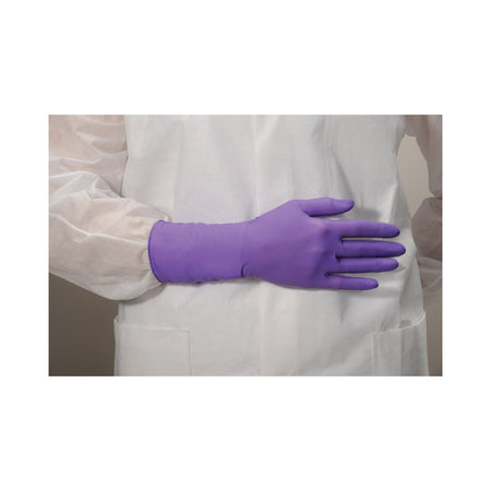Purple Nitrile-Xtra™ Extended Cuff Length Exam Glove, Extra Large - Gloves>Exam Gloves - O&M Halyard Inc